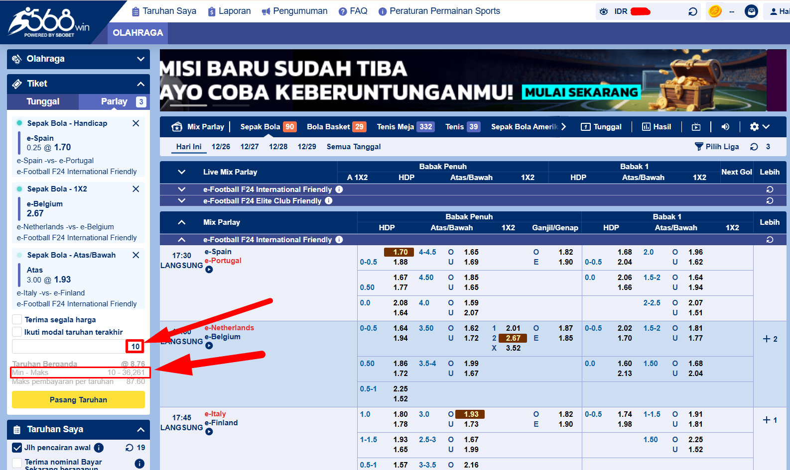SBOMAXX - Panduan Cara Bermain Mix Parlay di SBOBET untuk Pemula