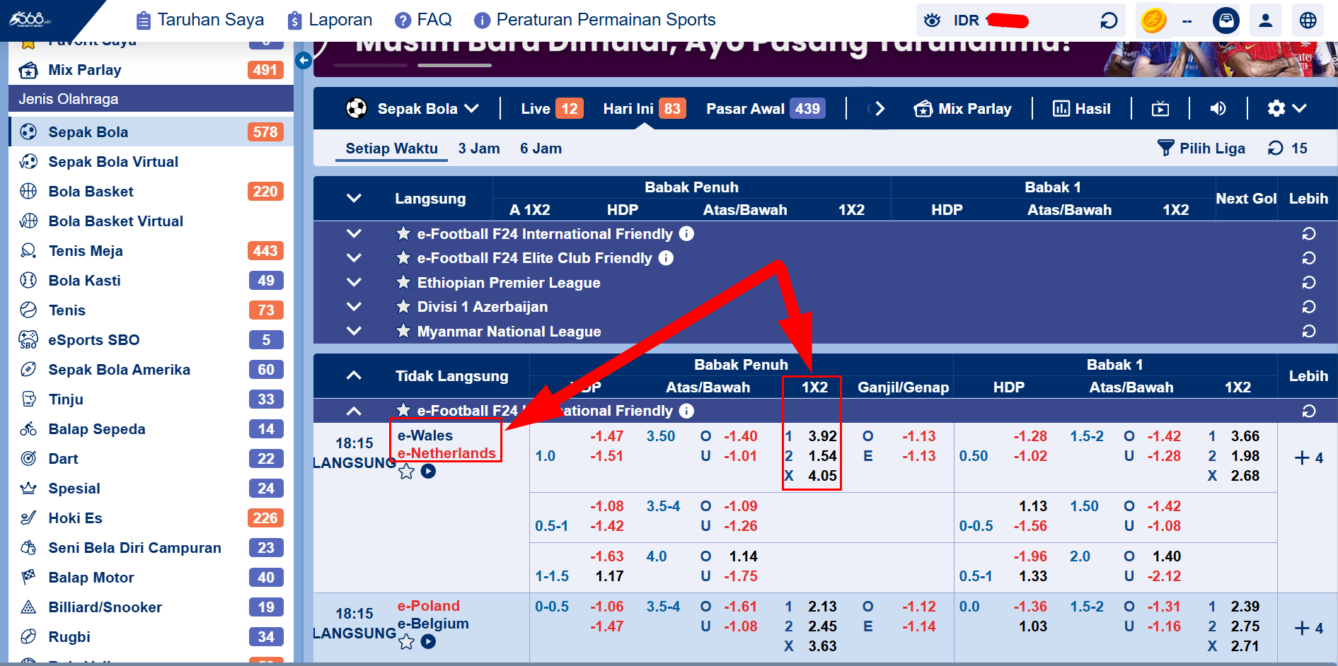 Panduan Cara Bermain 1x2 di SBOBET untuk Pemula