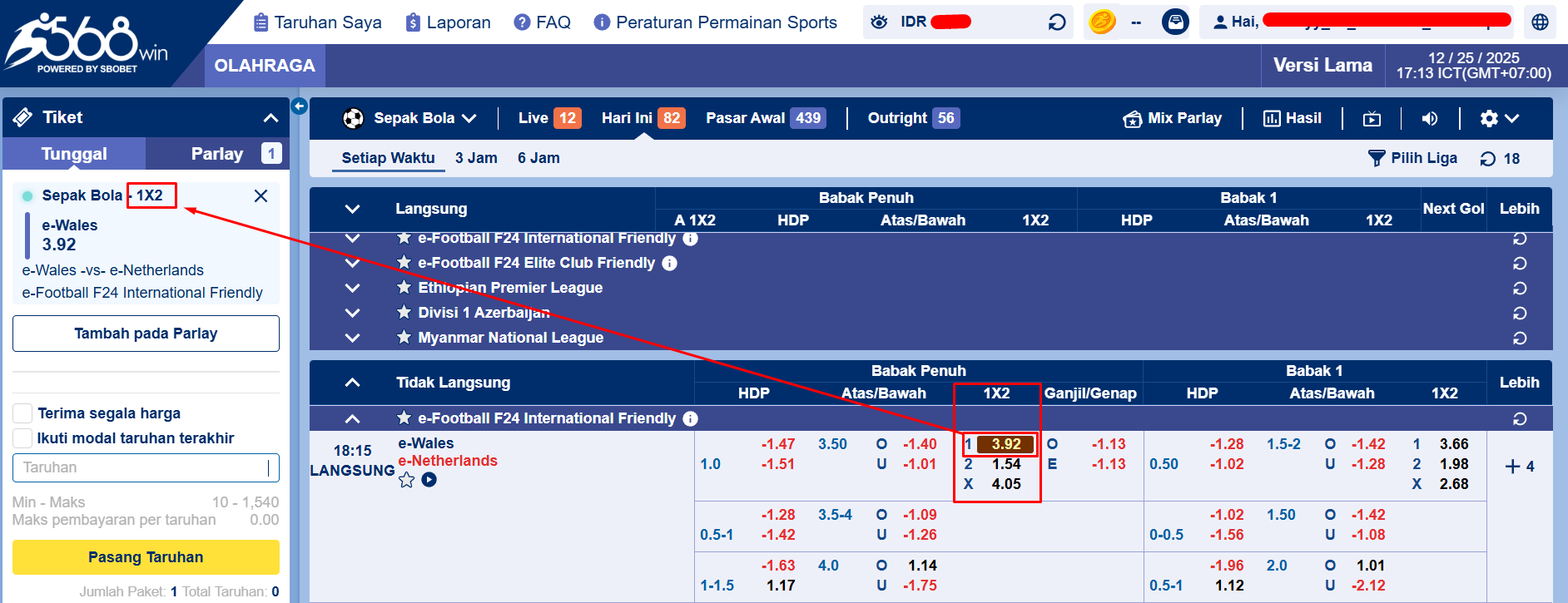 Panduan Cara Bermain 1x2 di SBOBET untuk Pemula