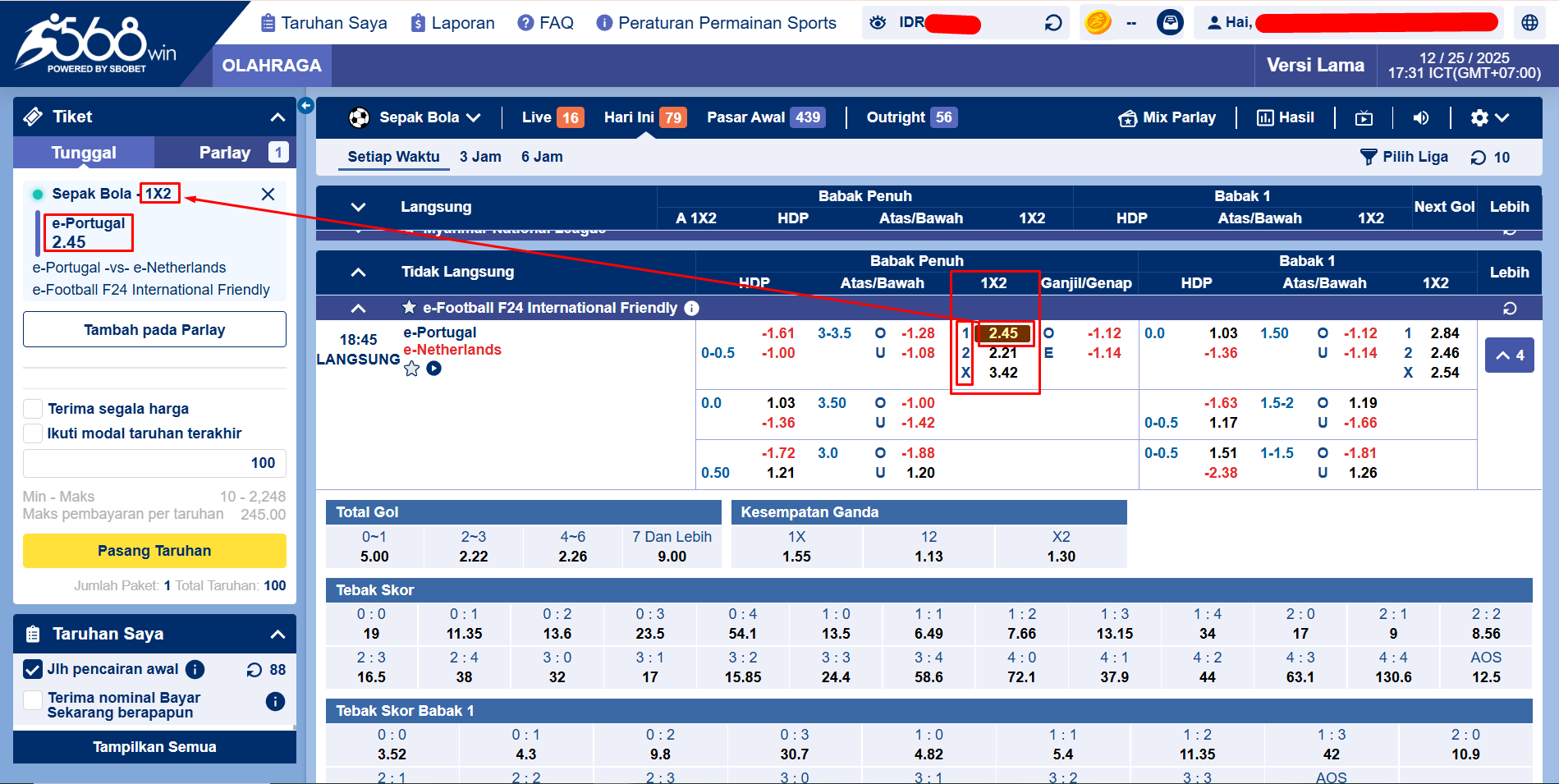 Panduan Cara Bermain 1x2 di SBOBET untuk Pemula