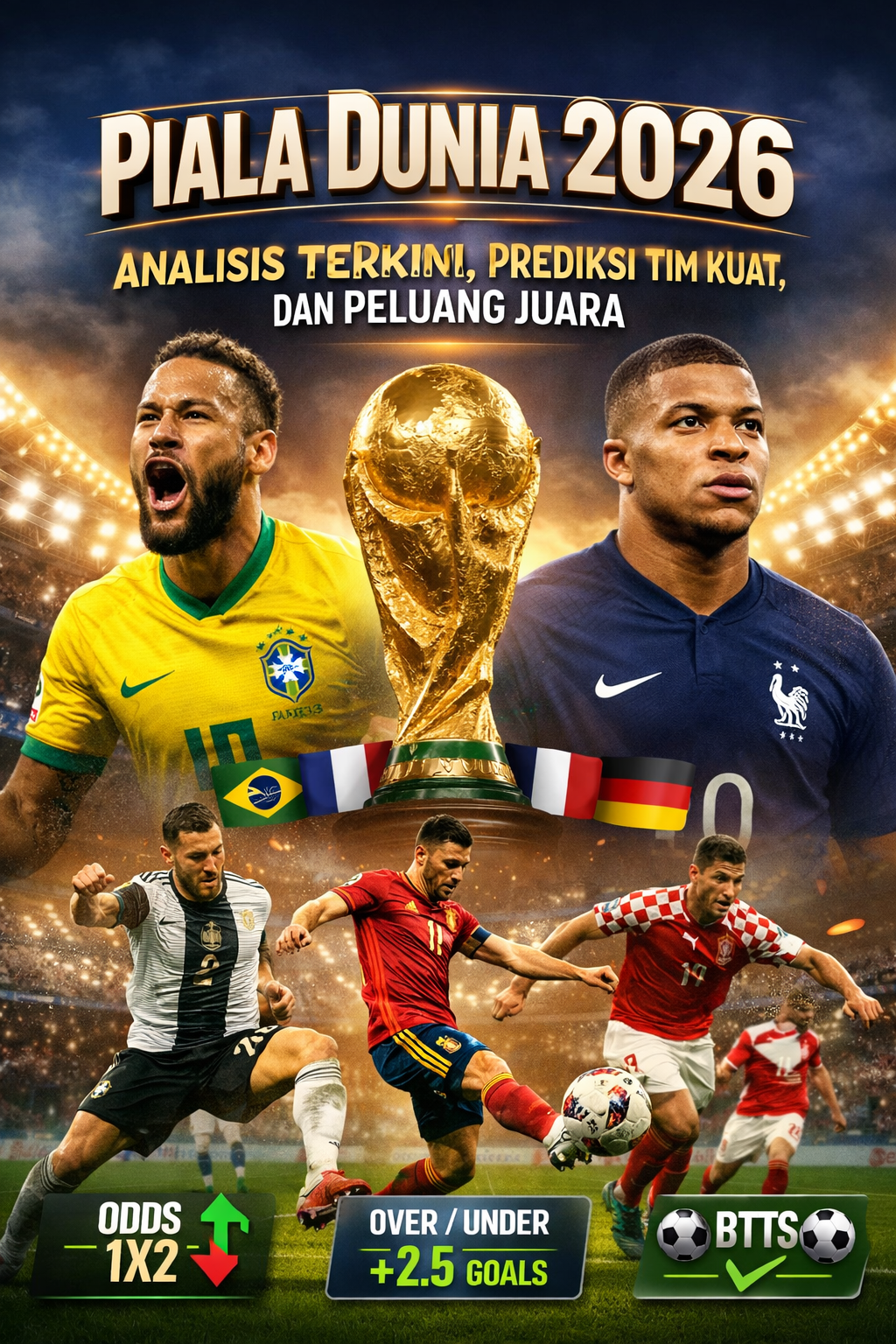 “Piala Dunia 2026: Analisis Terkini, Prediksi Tim Kuat, dan Peluang Juara”