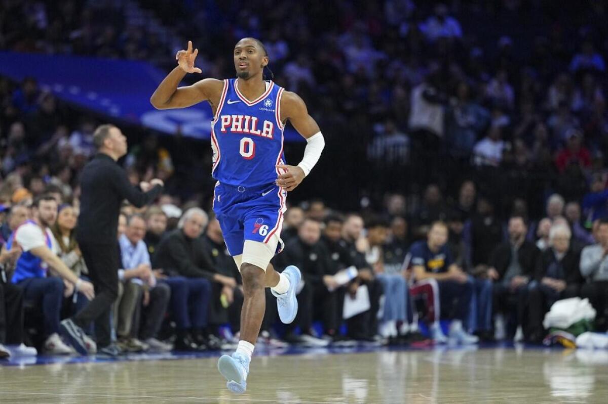 Tyrese Maxey Jadi Wakil Tunggal AS di Lima Besar Perebutan MVP NBA