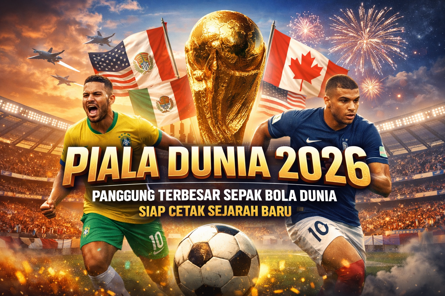 Piala Dunia 2026: Panggung Terbesar Sepak Bola Dunia Siap Cetak Sejarah Baru
