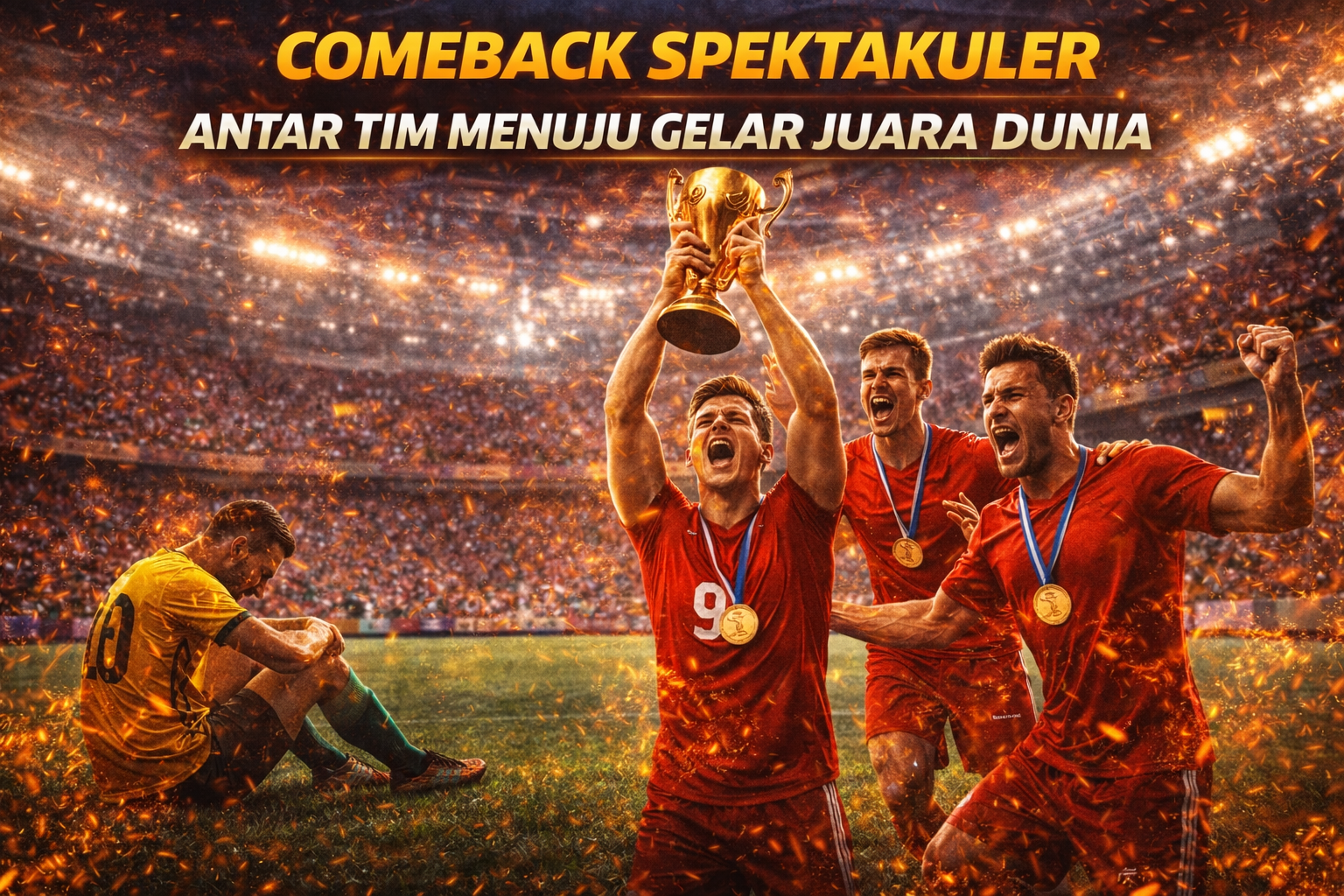 Comeback Spektakuler Antar Tim Menuju Gelar Juara Dunia