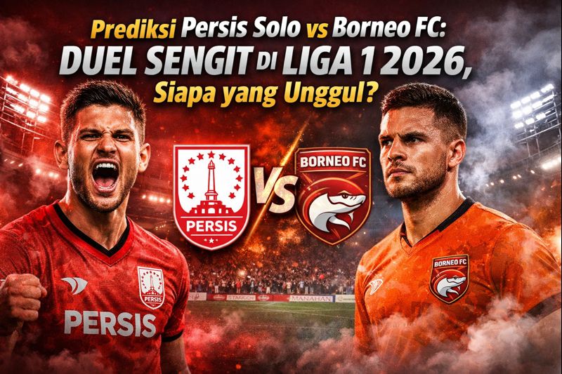 Prediksi Persis Solo vs Borneo FC: Duel Sengit di Liga 1 2026, Siapa yang Unggul?