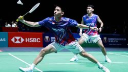 Raymond/Joaquin Lolos 16 Besar Indonesia Masters 2026 Usai Kalahkan Prancis