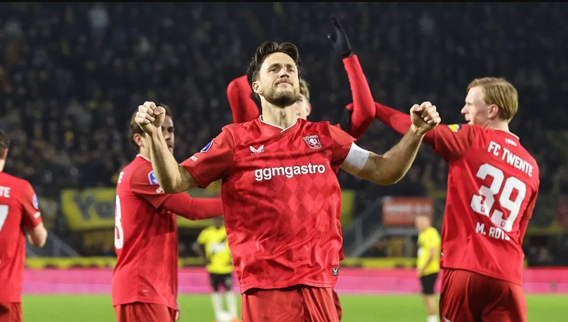 Ricky van Wolfswinkel Kecewa Twente Gagal Amankan Kemenangan di Kandang NAC Breda
