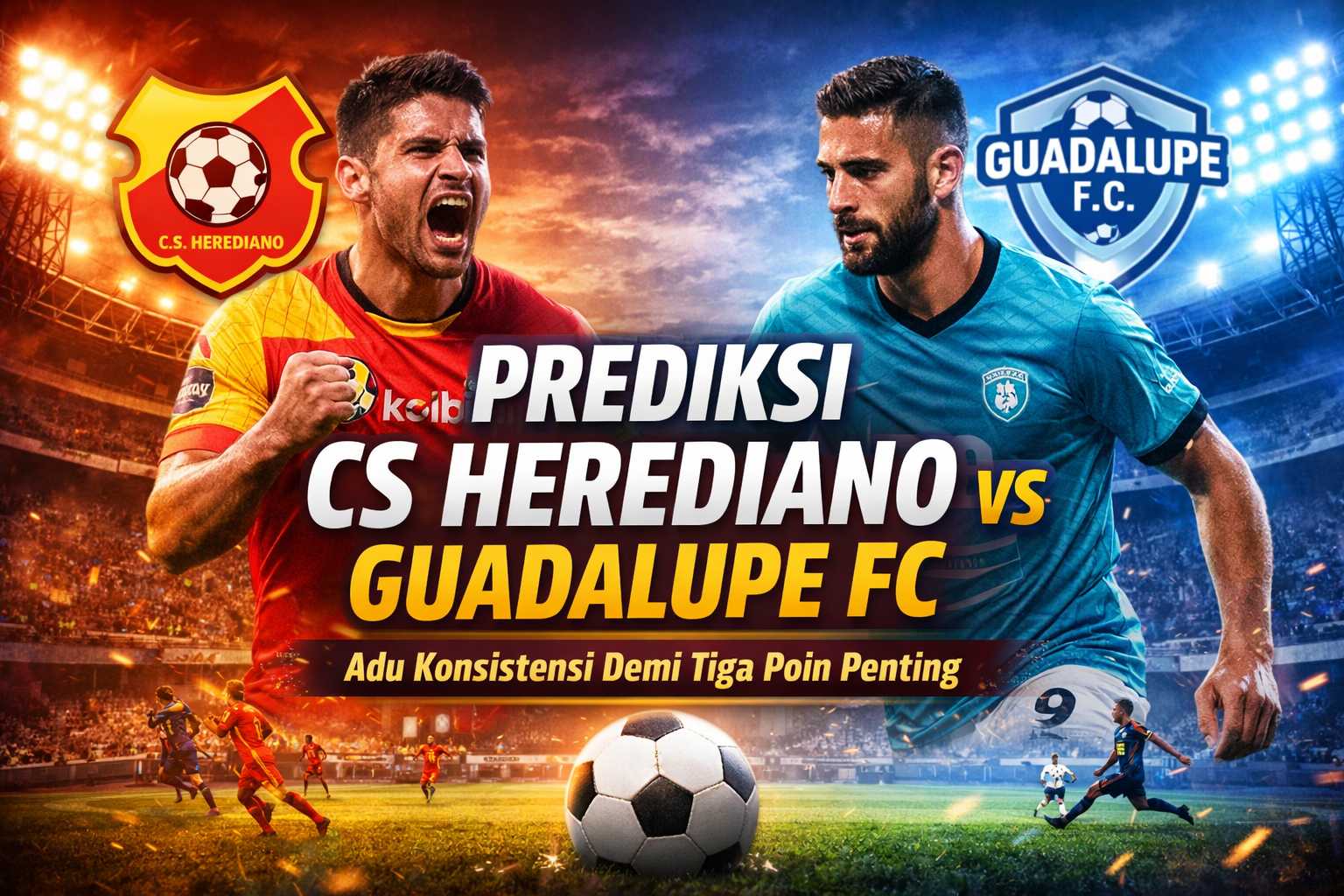 Prediksi CS Herediano vs Guadalupe FC: Adu Konsistensi Demi Tiga Poin Penting