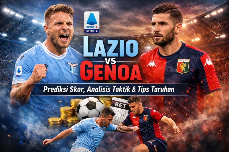 Lazio vs Genoa: Prediksi Skor, Analisis Taktik, dan Tips Taruhan Serie A
