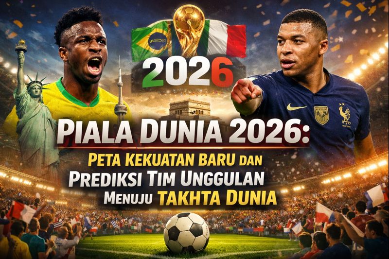 Piala Dunia 2026: Peta Kekuatan Baru dan Prediksi Tim Unggulan Menuju Takhta Dunia