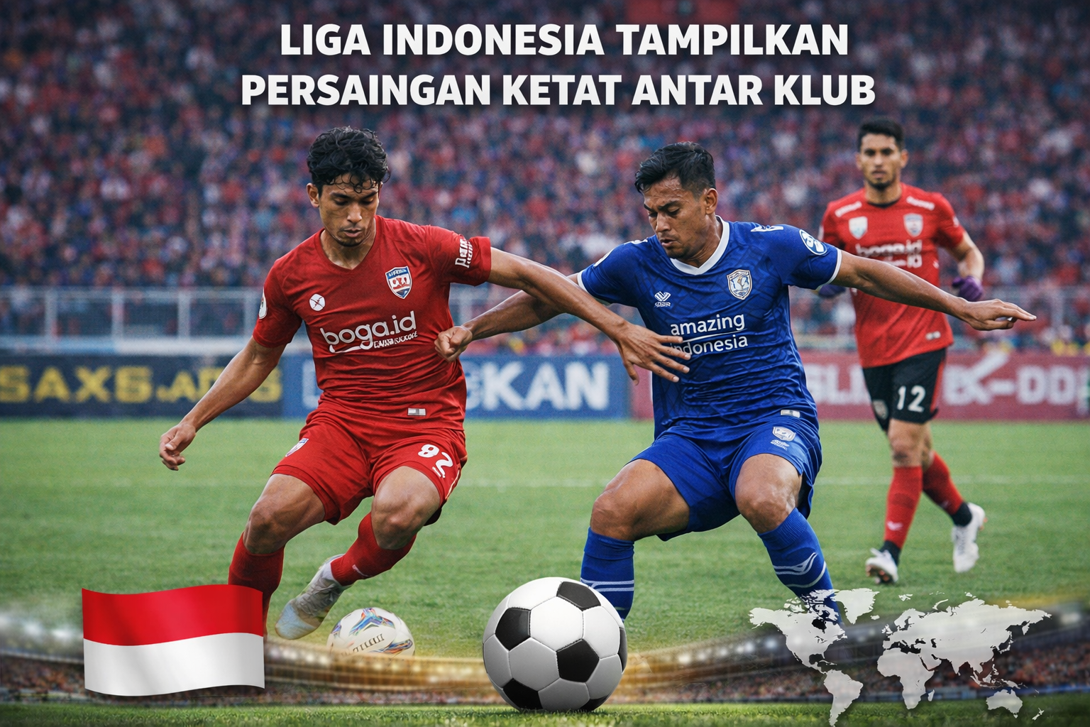 Liga Indonesia Tampilkan Persaingan Ketat Antar Klub