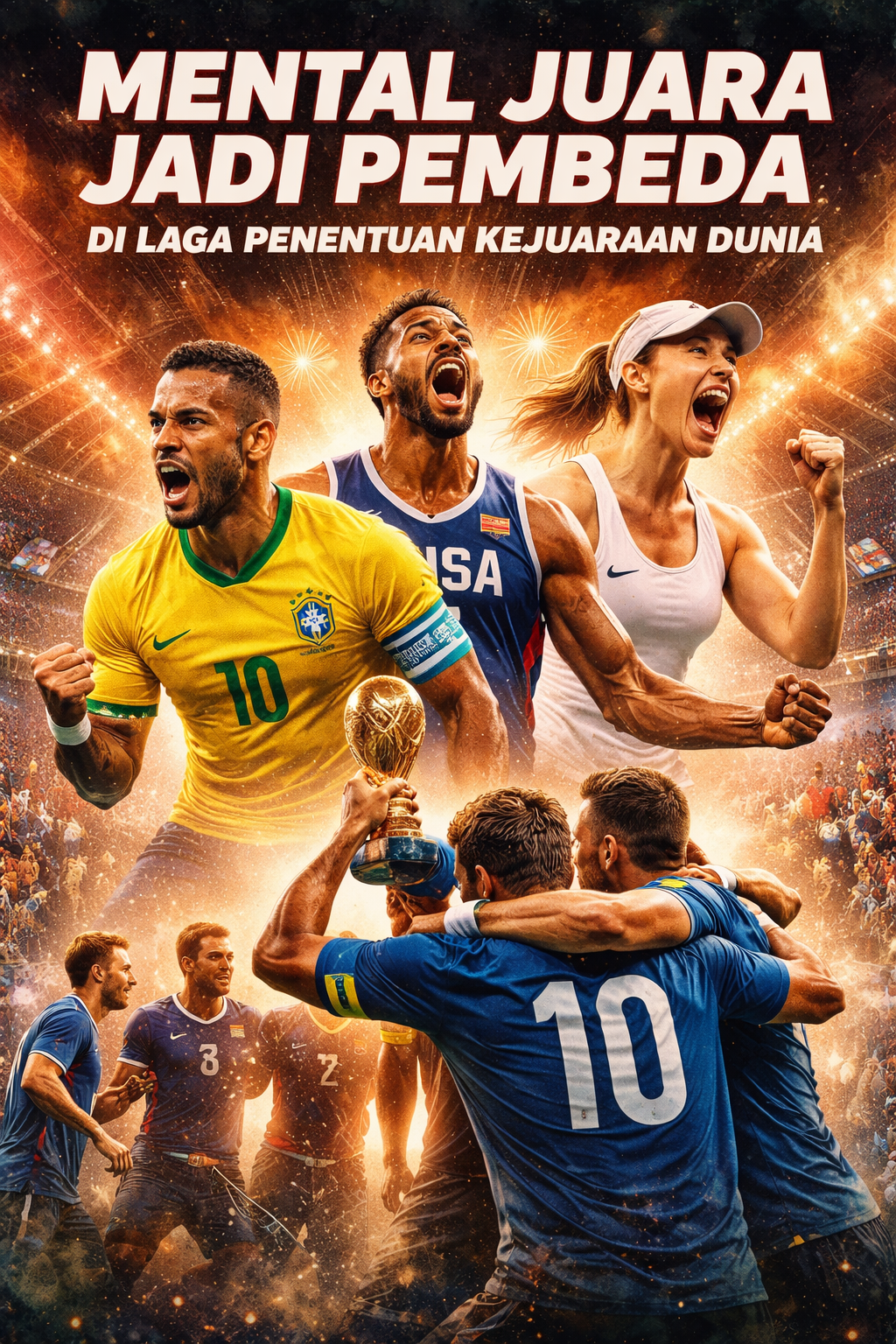 Mental Juara Jadi Pembeda di Laga Penentuan Kejuaraan Dunia