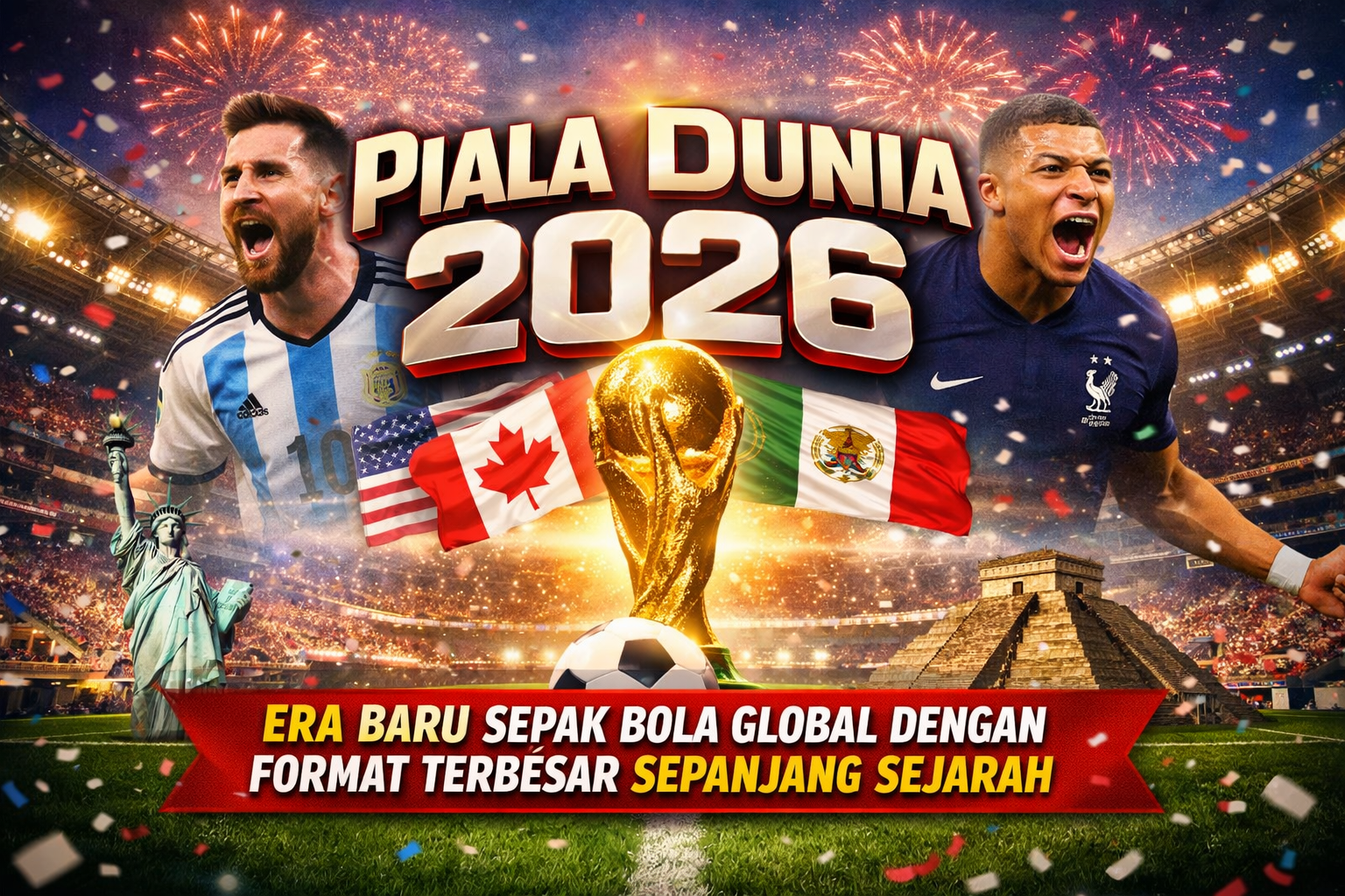Piala Dunia 2026: Era Baru Sepak Bola Global dengan Format Terbesar Sepanjang Sejarah