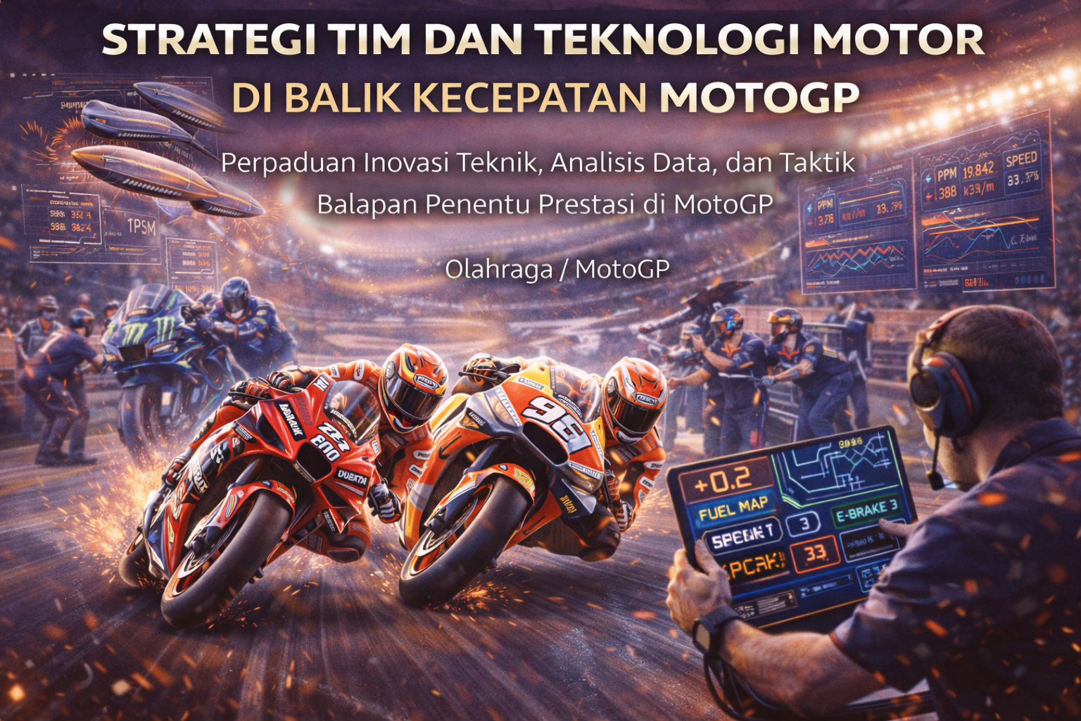 Strategi Tim dan Teknologi Motor di Balik Kecepatan MotoGP