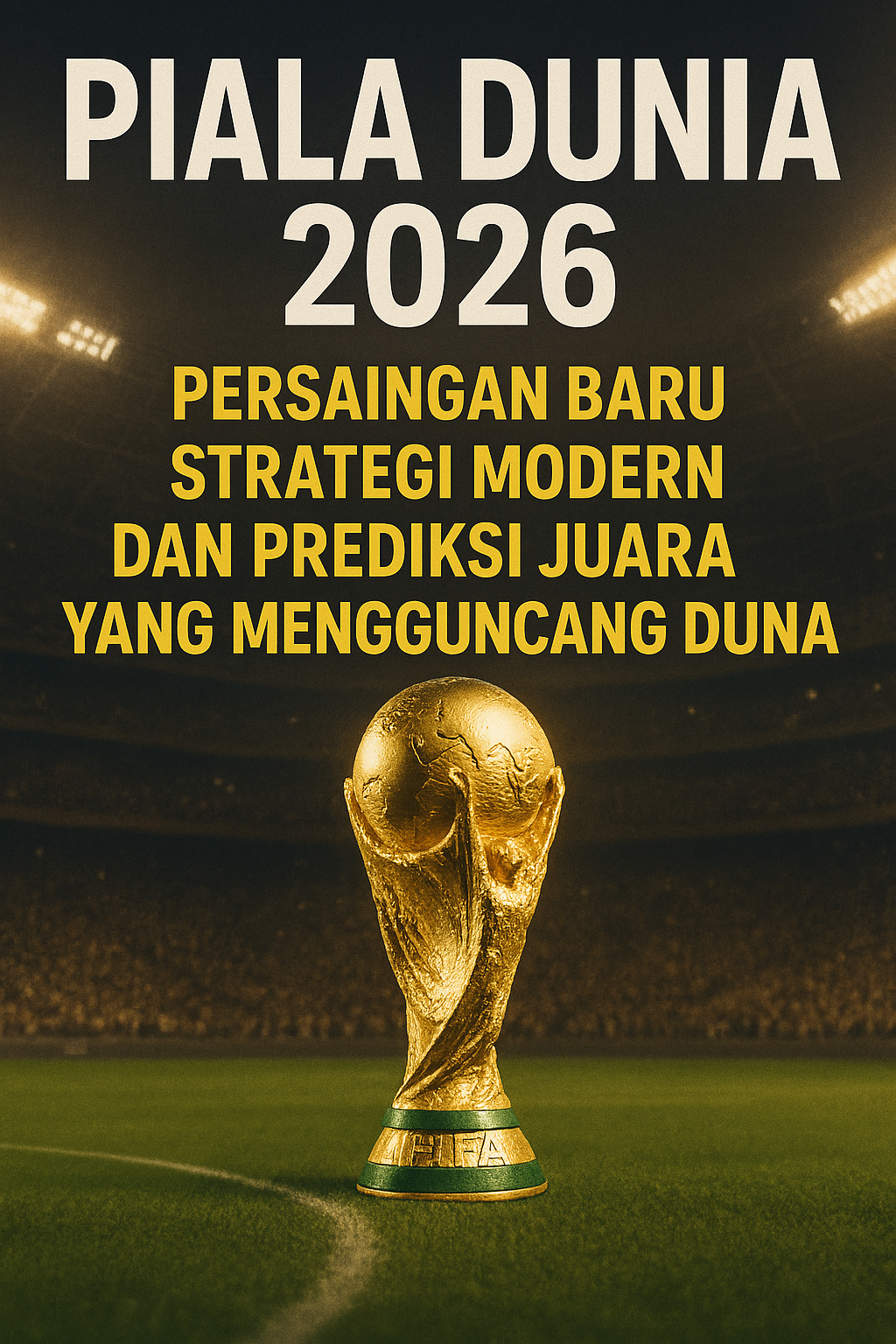 Piala Dunia 2026: Persaingan Baru, Strategi Modern, dan Prediksi Juara yang Mengguncang Dunia