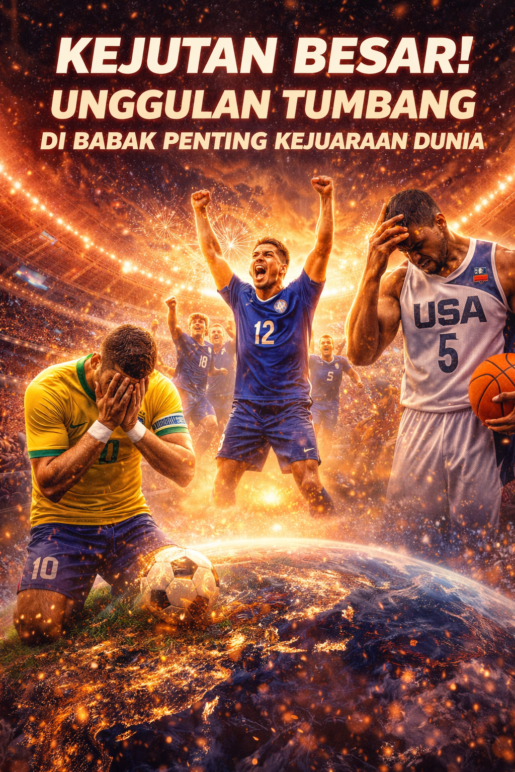 Kejutan Besar! Unggulan Tumbang di Babak Penting Kejuaraan Dunia