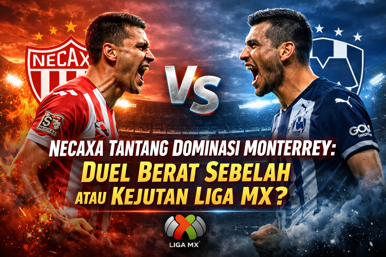 Necaxa Tantang Dominasi Monterrey: Duel Berat Sebelah atau Kejutan Liga MX?