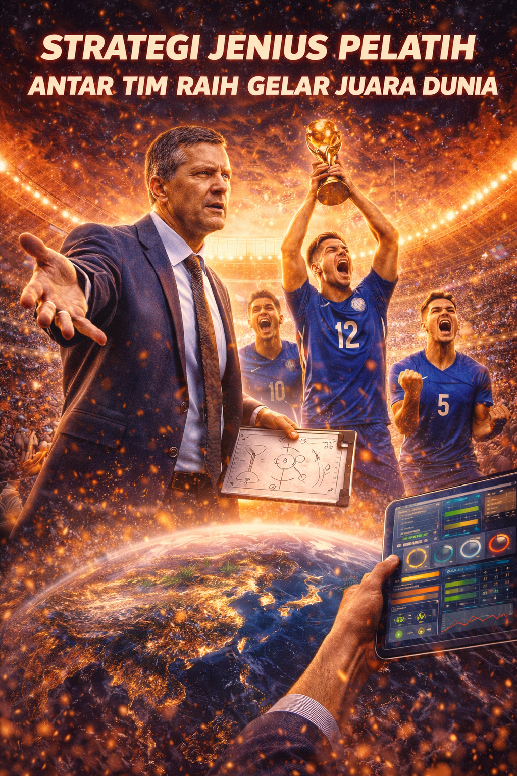 Strategi Jenius Pelatih Antar Tim Raih Gelar Juara Dunia
