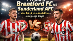 Prediksi Brentford FC vs Sunderland AFC Adu Taktik dan Mentalitas Jelang Laga Sengit
