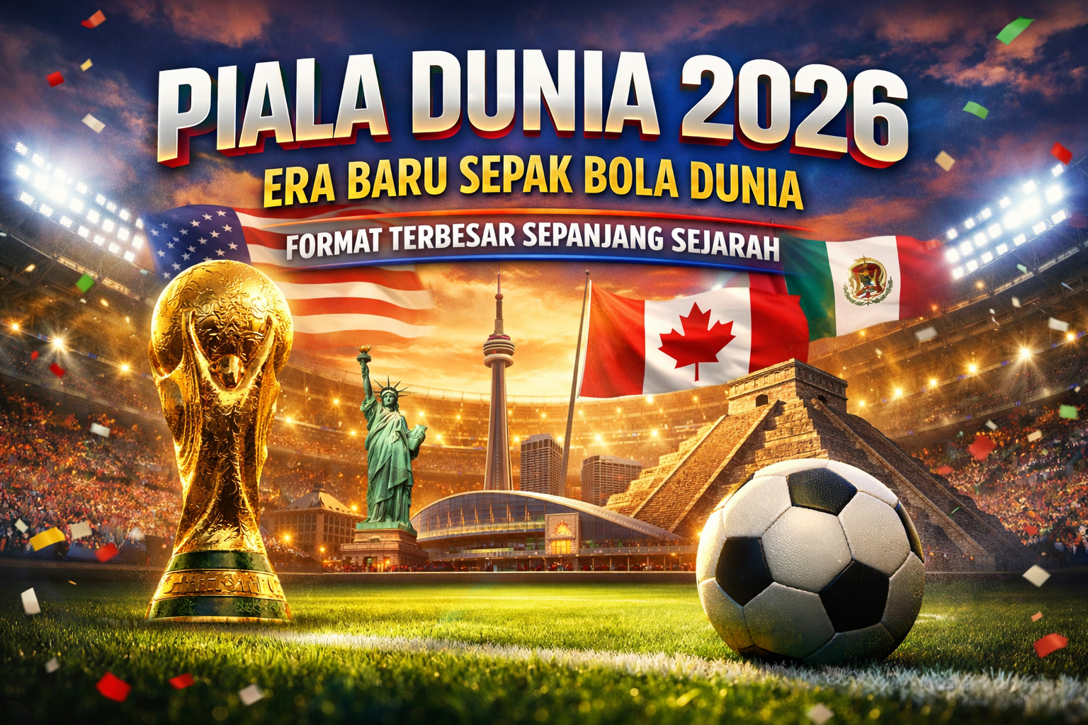 Piala Dunia 2026: Era Baru Sepak Bola Dunia dengan Format Terbesar Sepanjang Sejarah