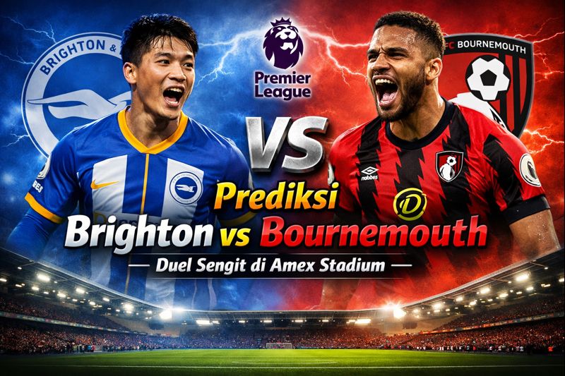 Prediksi Brighton vs Bournemouth: Duel Sengit di Amex Stadium