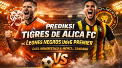 Prediksi Tigres de Álica FC vs Leones Negros UdeG Premier: Duel Konsistensi dan Mental Tandang