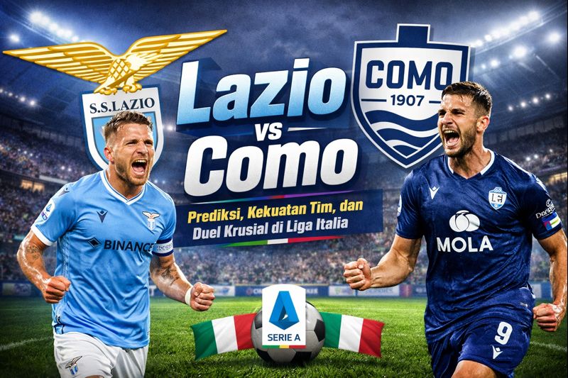Lazio vs Como: Prediksi, Kekuatan Tim, dan Duel Krusial di Liga Italia