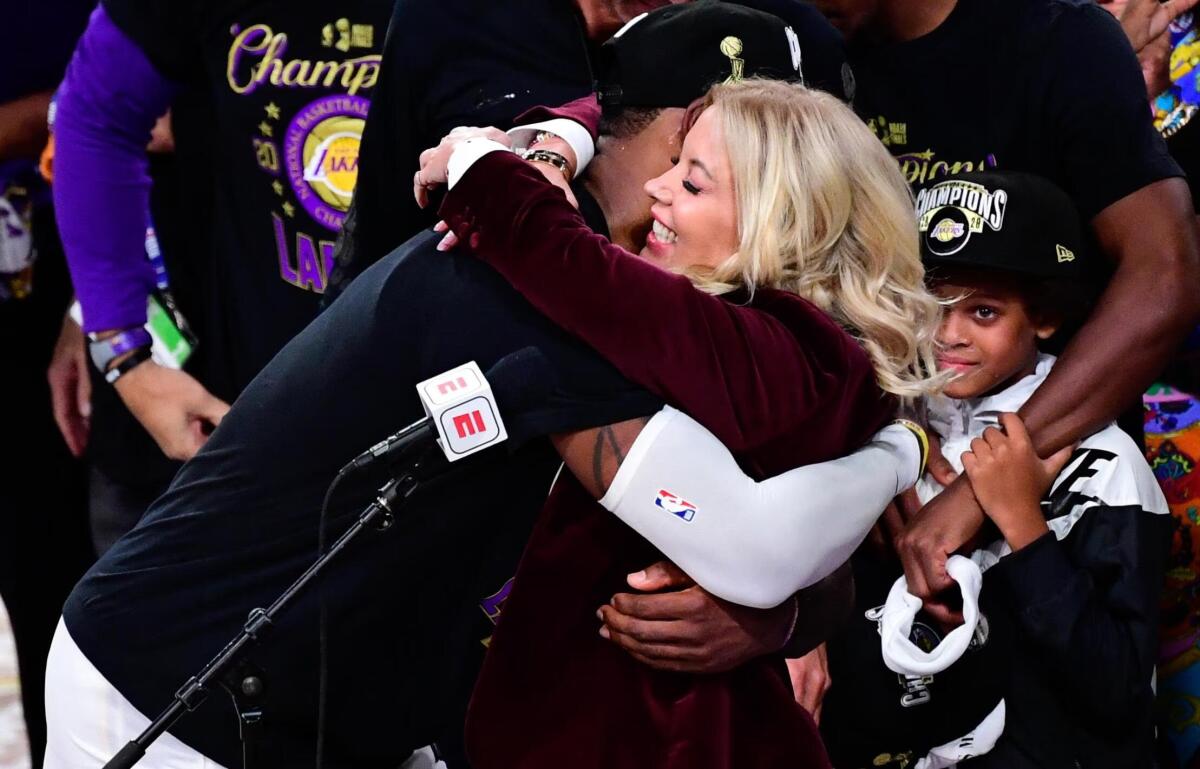 LeBron James dan Jeanie Buss Klarifikasi Isu Retaknya Hubungan