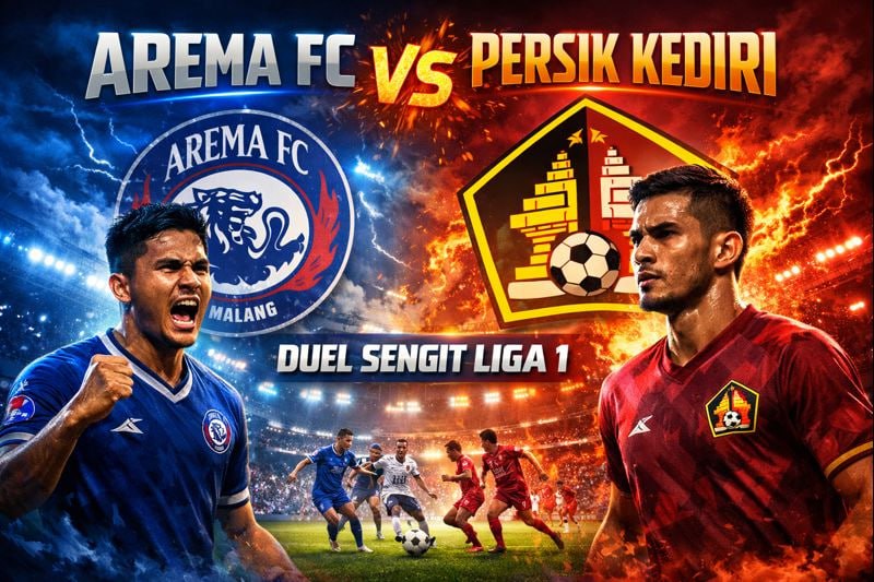 Prediksi Arema FC vs Persik Kediri: Duel Panas Derby Jawa Timur di Liga 1
