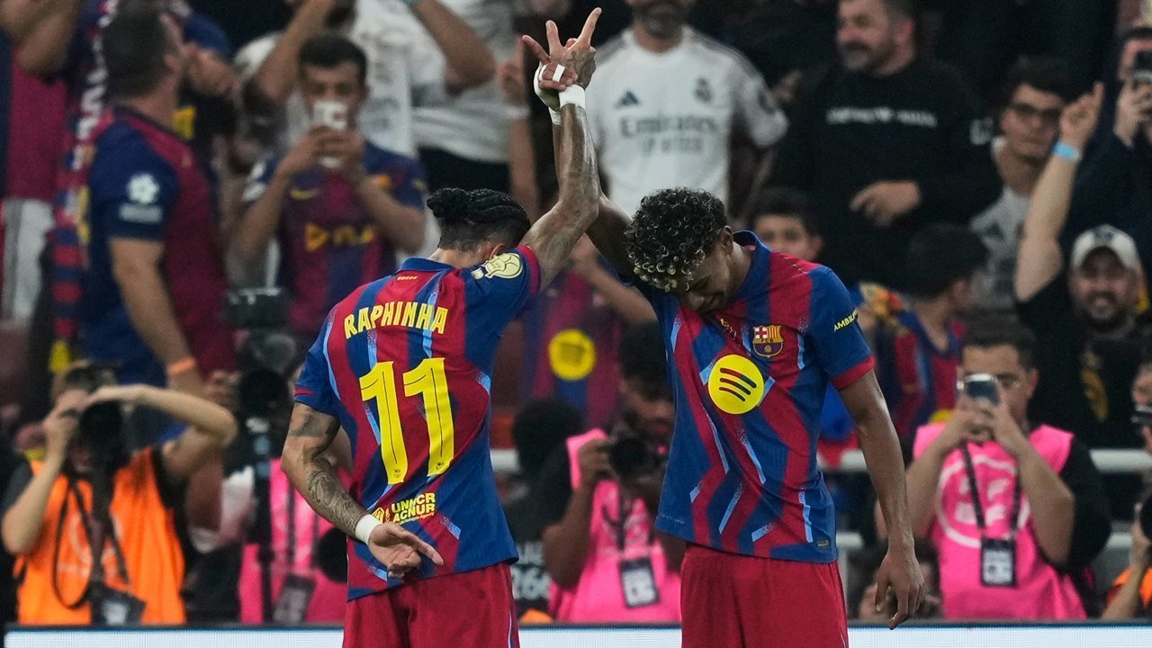 Barcelona Bungkam Real Madrid di Final Piala Super Spanyol, Lamine Yamal dkk. Langsung Joget TikTok