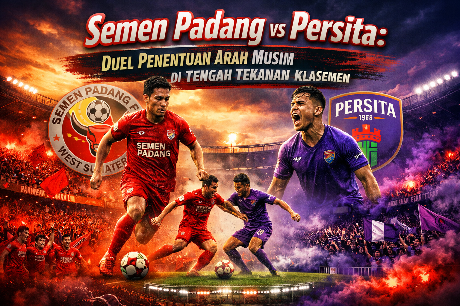 Semen Padang vs Persita: Duel Penentuan Arah Musim di Tengah Tekanan Klasemen