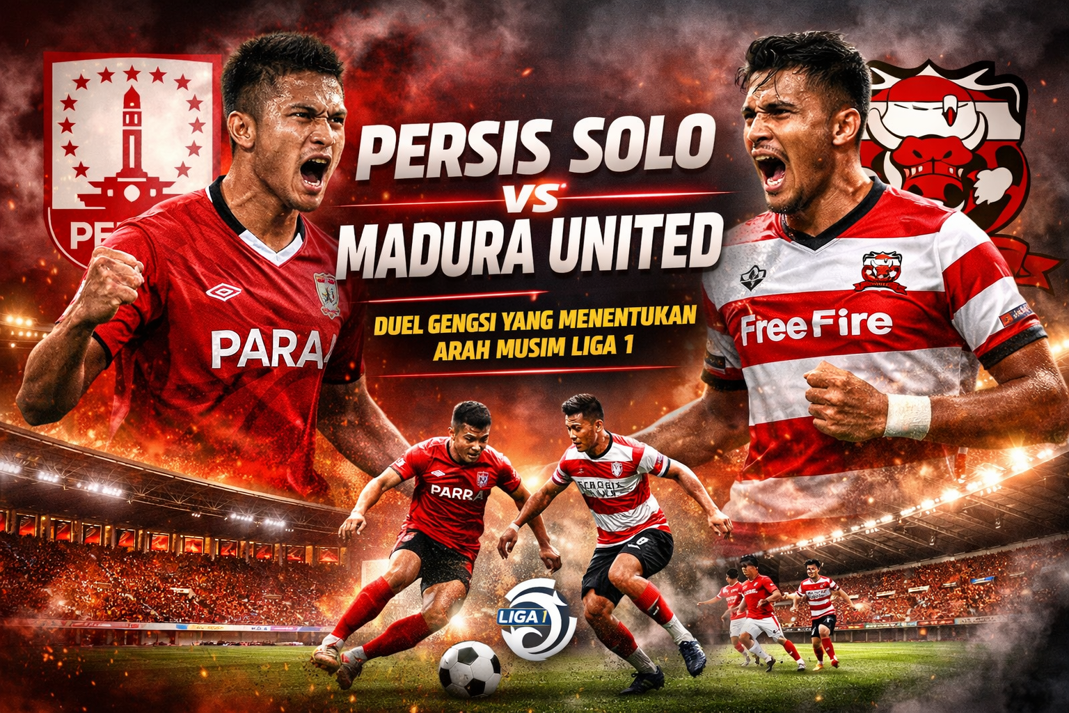 Persis Solo vs Madura United: Duel Gengsi yang Menentukan Arah Musim Liga 1