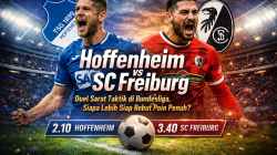 Hoffenheim vs SC Freiburg: Duel Sarat Taktik di Bundesliga, Siapa Lebih Siap Rebut Poin Penuh?