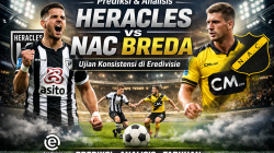 Heracles Tundukkan NAC Breda dalam Duel Sengit Eredivisie