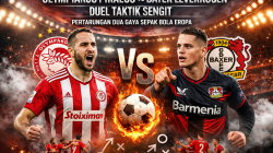 Olympiakos Piraeus vs Bayer Leverkusen: Duel Taktik Sengit Warnai Pertarungan Dua Gaya Sepak Bola Eropa