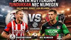 Sparta Rotterdam Tundukkan NEC Nijmegen dalam Duel Sengit Liga Belanda