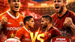 Persija vs PSM Makassar: Duel Klasik Sarat Gengsi di BRI Super League