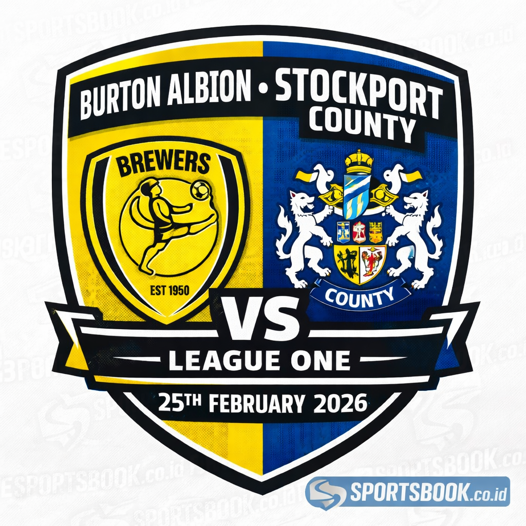 Prediksi Burton Albion vs Stockport County, 25 Februari 2026 League One