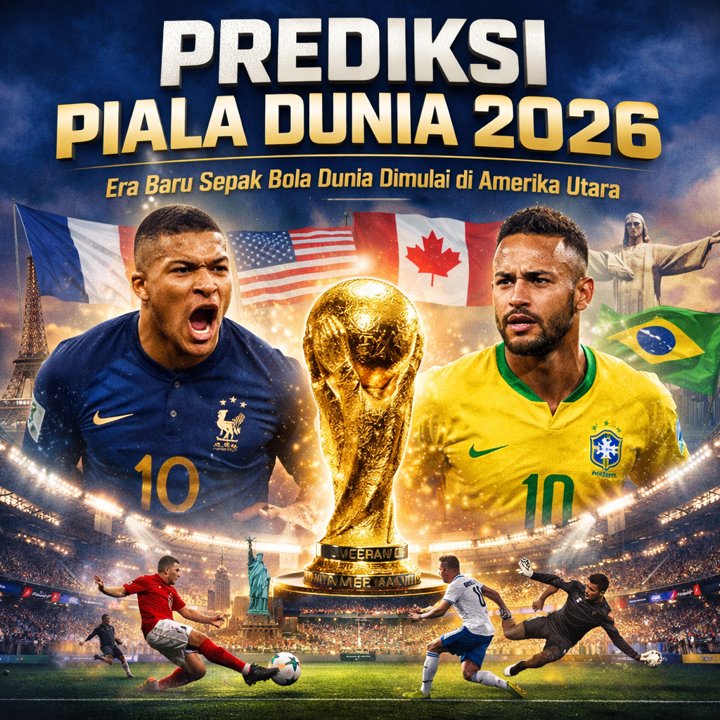 Prediksi Piala Dunia 2026: Era Baru Sepak Bola Dunia Dimulai di Amerika Utara