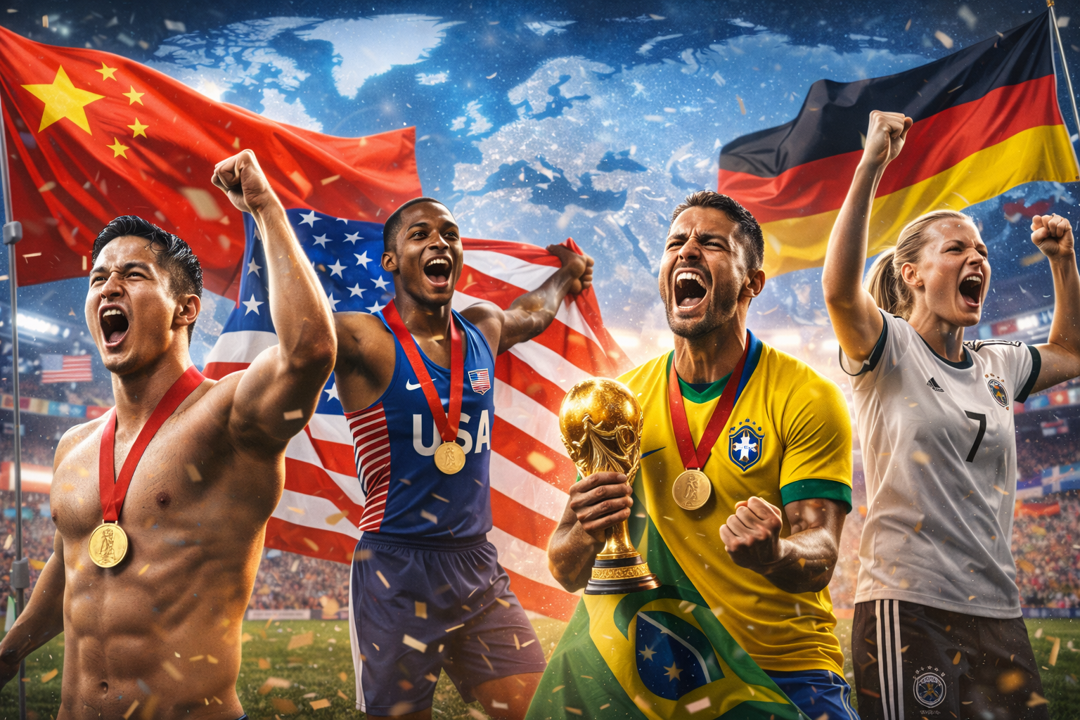 Dominasi Negara Raksasa di Panggung Kejuaraan Dunia