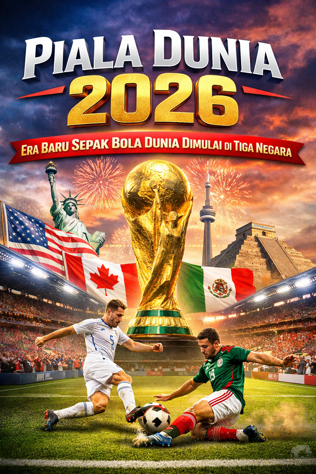 Piala Dunia 2026: Era Baru Sepak Bola Dunia Dimulai di Tiga Negara