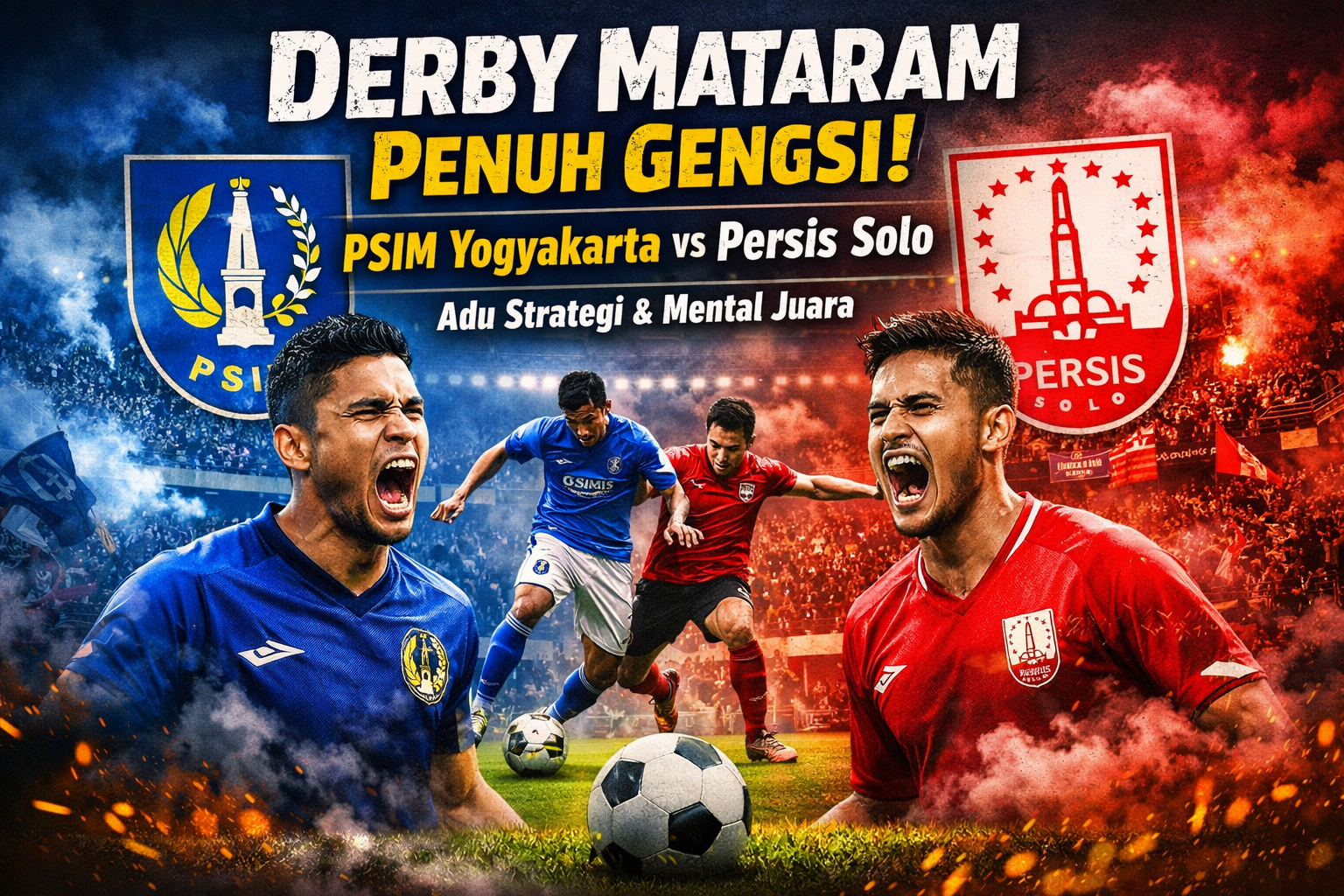 Derby Mataram Kembali Memanas: PSIM Yogyakarta Tantang Persis Solo