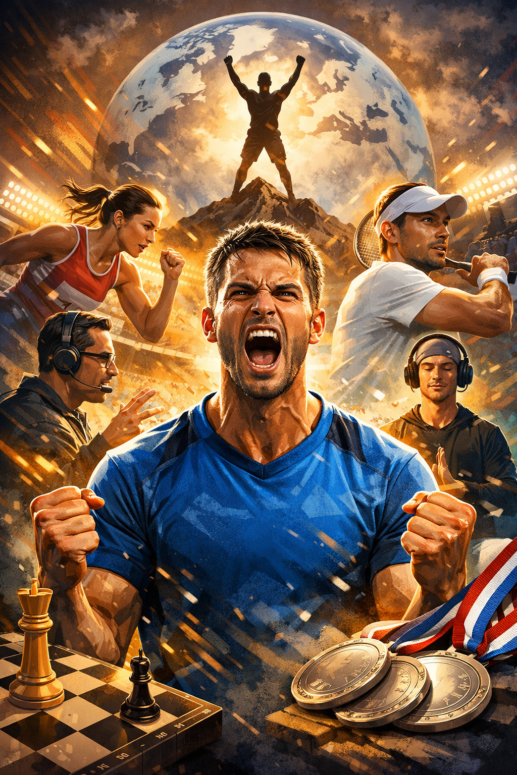 Mental Juara: Rahasia Atlet Dunia Tetap Tangguh di Tekanan Tinggi