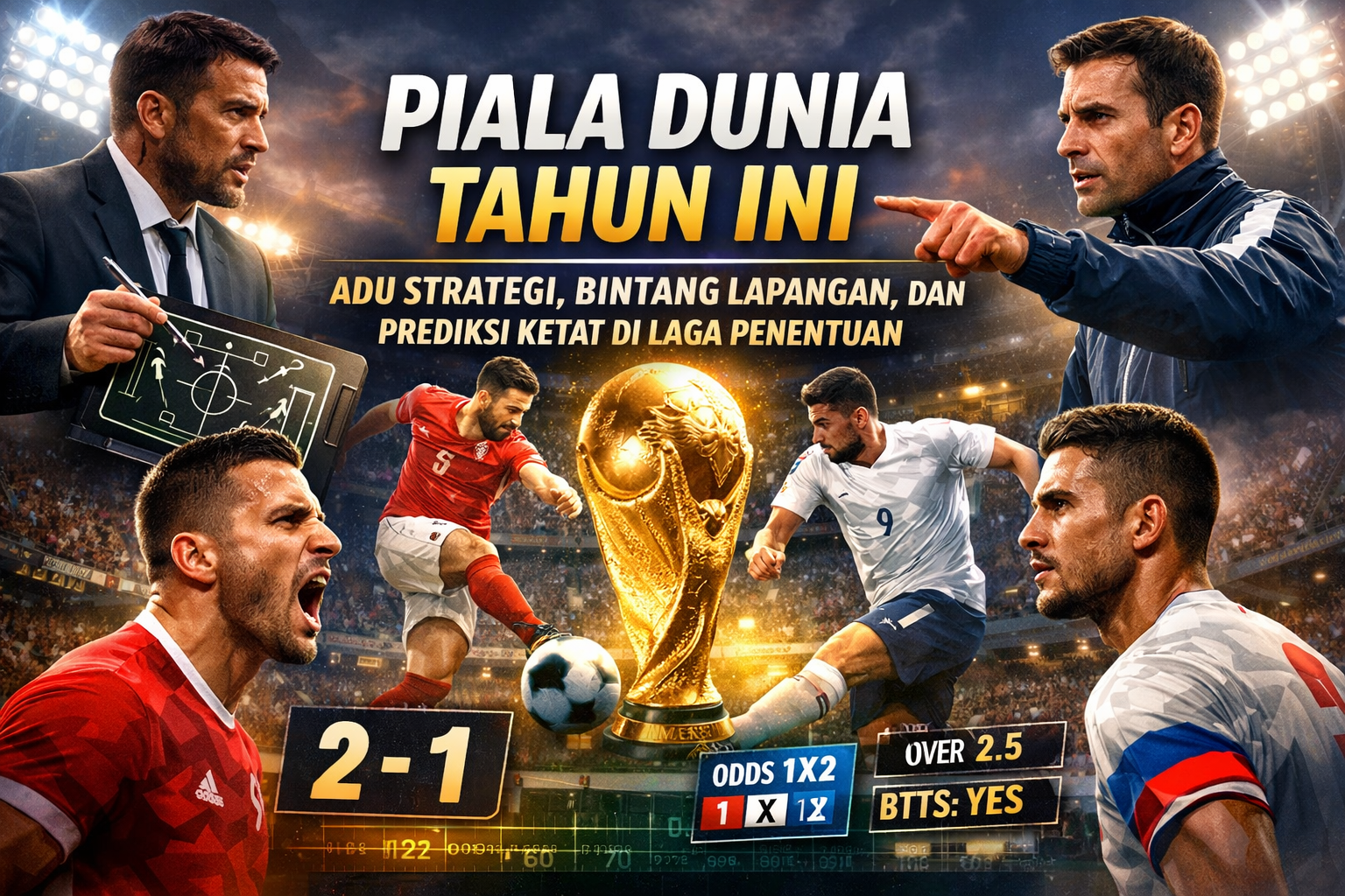 Piala Dunia Tahun Ini: Panggung Sepak Bola Dunia yang Kembali Menyatukan Antusiasme Global