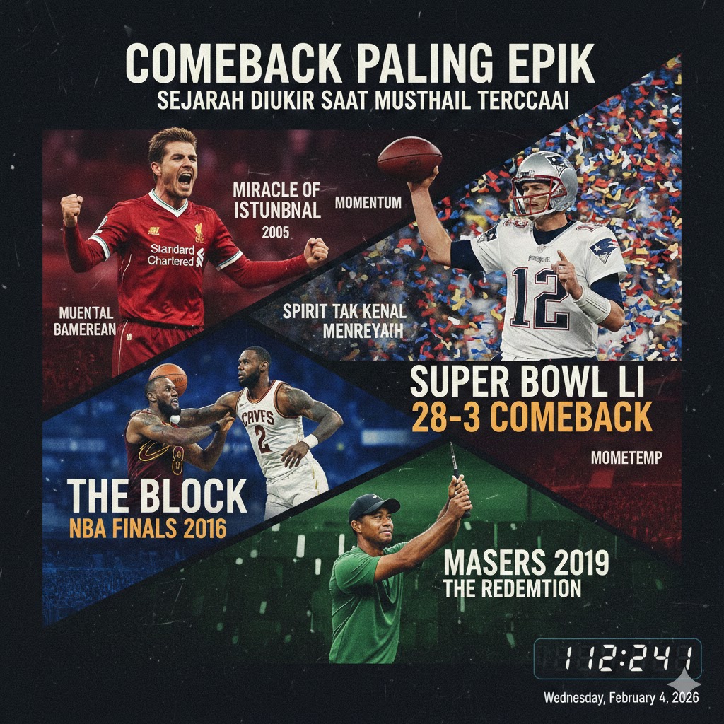 comeback paling epik dalam sejarah olahraga