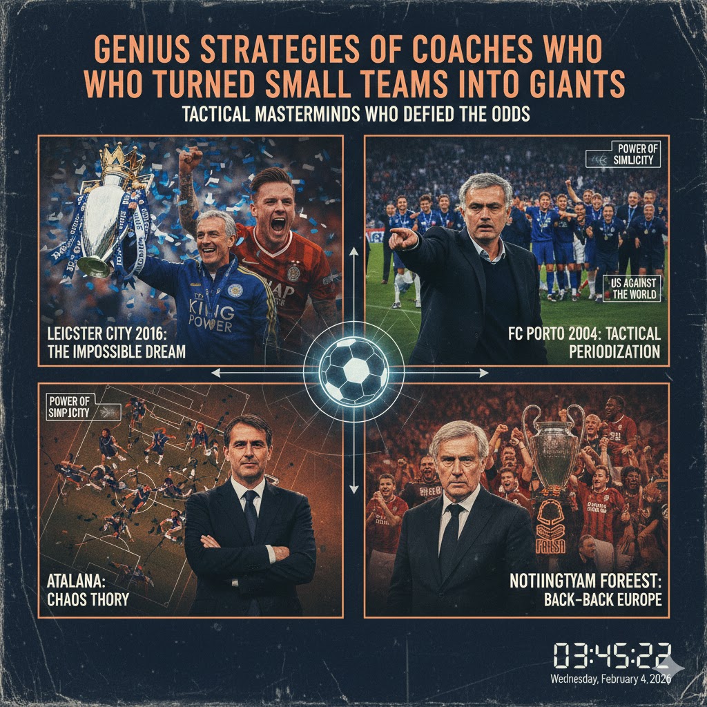 Strategi Jenius Pelatih yang Membawa Tim Kecil Jadi Raksasa