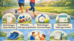 Tips Memulai Rutinitas Olahraga bagi Pemula Agar Tetap Konsisten
