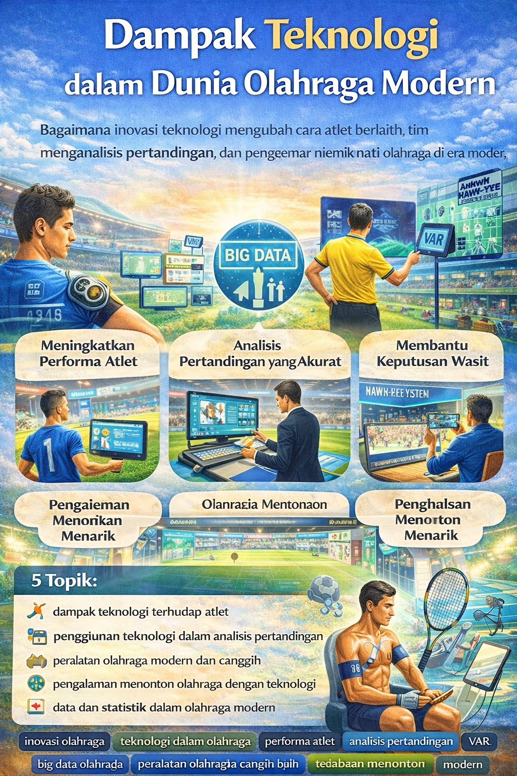Dampak Teknologi dalam Dunia Olahraga Modern