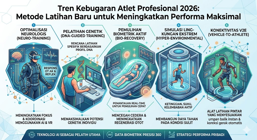 Tren Kebugaran Atlet Profesional 2026: Metode Latihan Baru untuk Meningkatkan Performa Maksimal