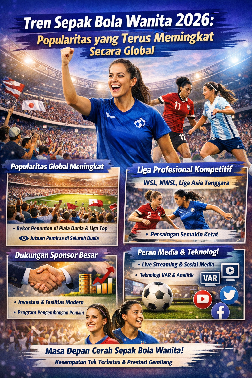 Tren Sepak Bola Wanita 2026: Popularitas yang Terus Meningkat Secara Global